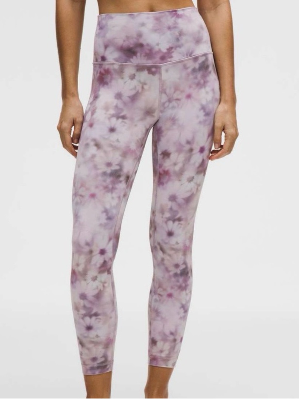 Lululemon Align High Rise Leggings 25” ~ 8 ~ Meadow Haze Pink Multi